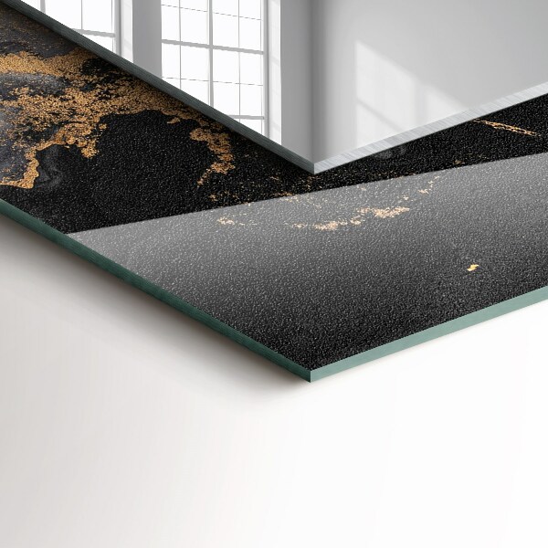 Lustro ścienne dekoracyjne prostokątne Współczesna sztuka abstrakcyjna