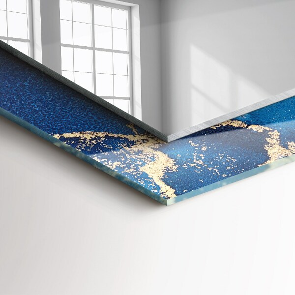 Lustro z nadrukiem dekoracyjne prostokątne Sztuka abstrakcyjna