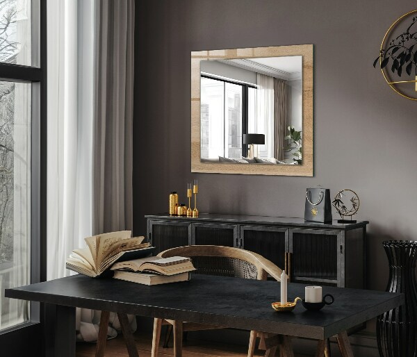 Lustro dekoracyjne prostokątne Abstrakcyjne kolorowe fale