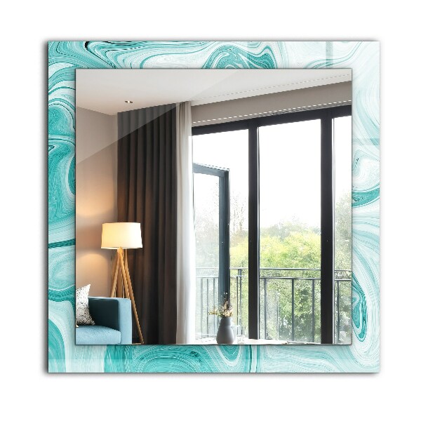 Lustro dekoracyjne prostokątne Ogród japoński