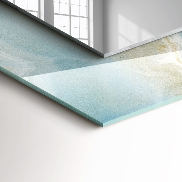 Lustro ramka z nadrukiem prostokątne Motyw kwiatowy