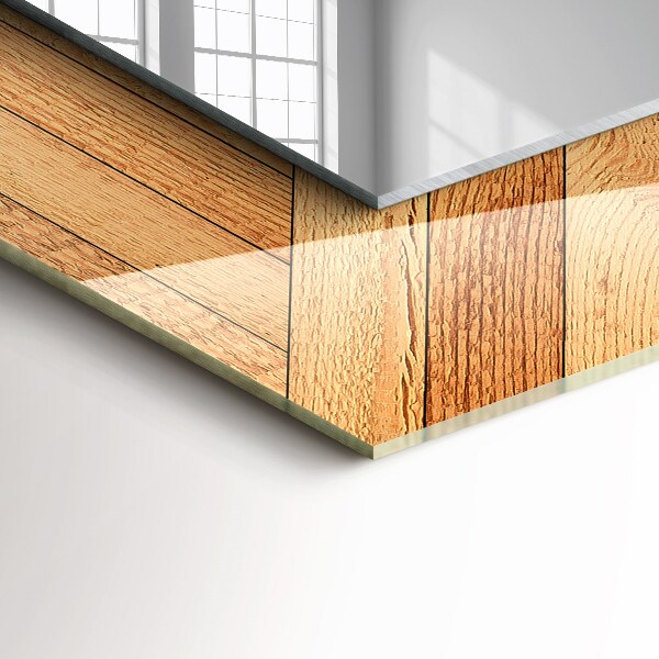 Lustro z nadrukiem dekoracyjne prostokątne Kolorowe abstrakcyjne wzory