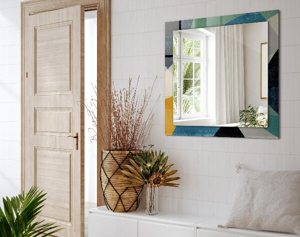 Lustro z nadrukiem prostokątne Motywy kolorowe