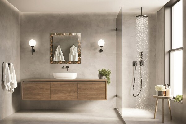 Lustro z nadrukiem dekoracyjne prostokątne Volta i gufo