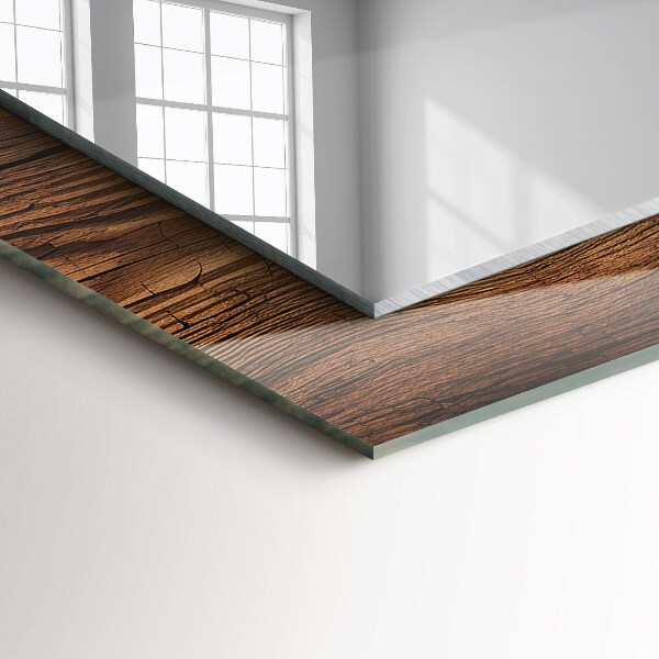 Lustro ścienne dekoracyjne prostokątne Ramka z kości