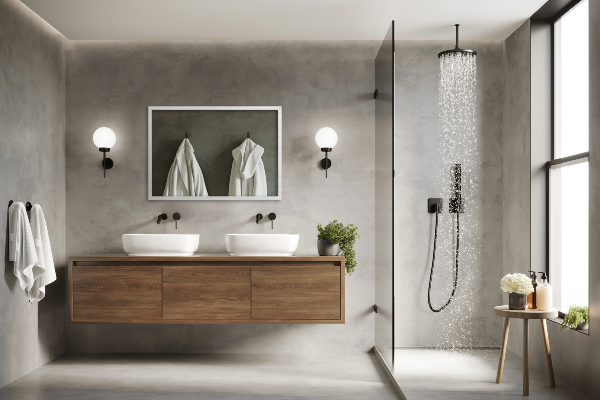 Lustro z białą ramką do przedpokoju 80x60 cm