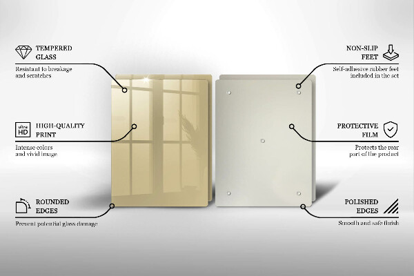 Osłona ściany przy kuchence gazowej Kolor beżowy