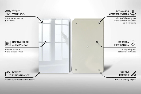 Osłona ściany przy kuchence gazowej Kolor biały