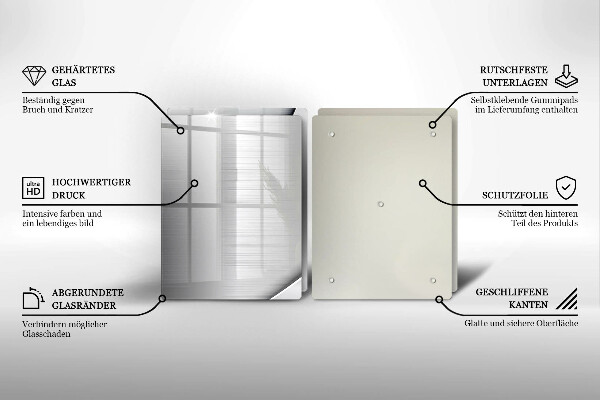Osłona ściany przy kuchence gazowej Metalowe kształty