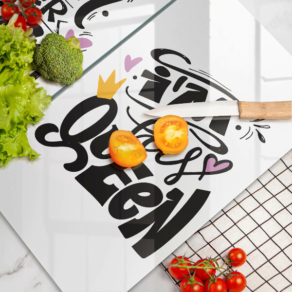 Osłona ściany przy kuchence gazowej Napis, sentencja