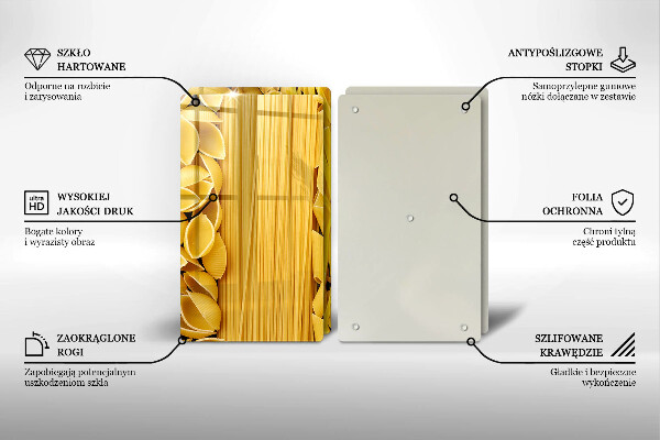 Panel ochronny do kuchni Makaron