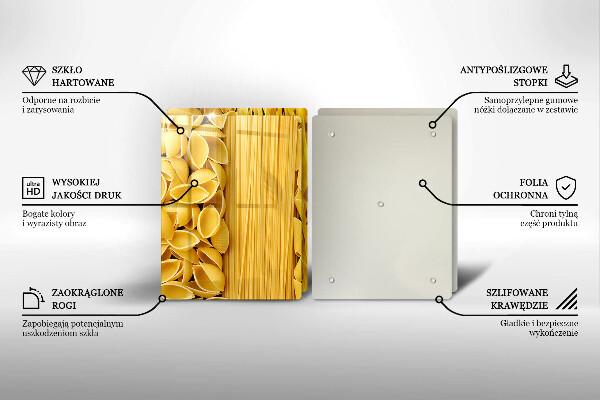Panel ochronny do kuchni Makaron