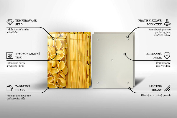 Panel ochronny do kuchni Makaron