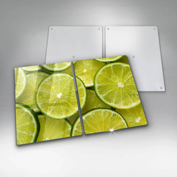 Osłona ściany przy kuchence gazowej Plasterki limonki
