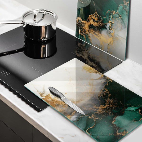 Osłona ściany przy kuchence gazowej Wielokolorowy marmur