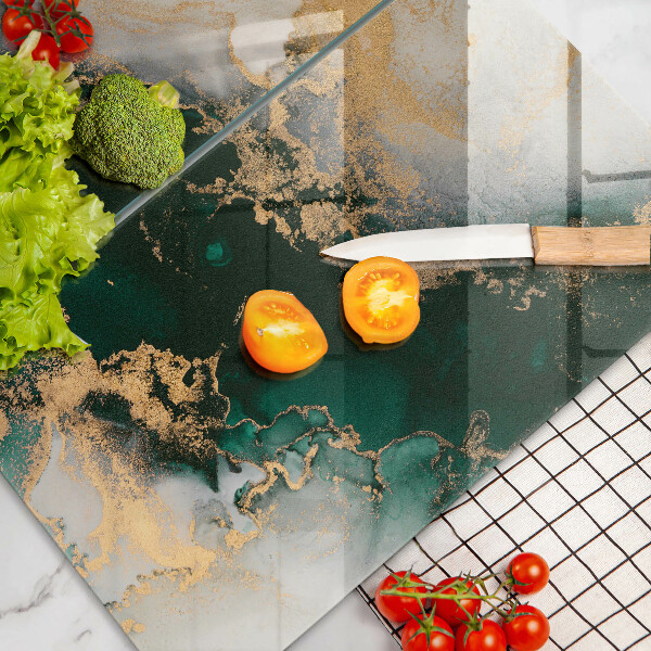 Osłona ściany przy kuchence gazowej Wielokolorowy marmur