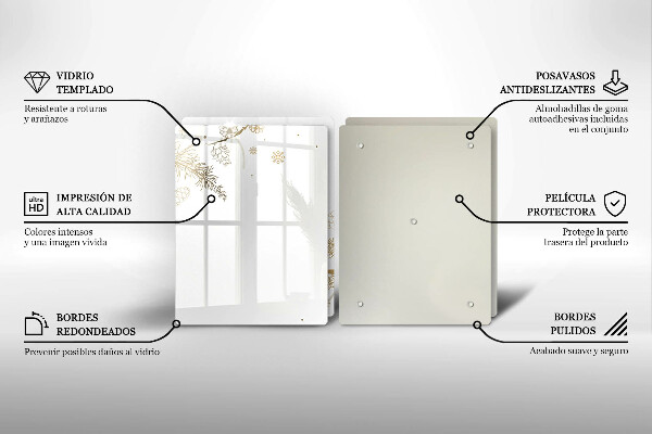 Osłona płyty indukcyjnej Zimowe dekoracje