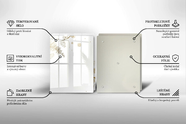 Osłona płyty indukcyjnej Zimowe dekoracje