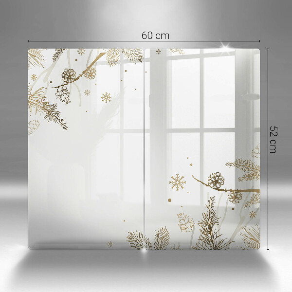 Osłona płyty indukcyjnej Zimowe dekoracje