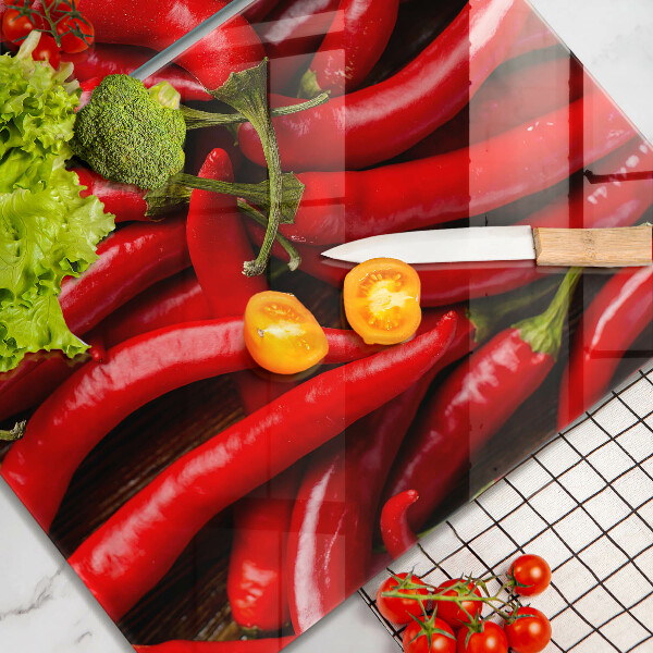 Panel ochronny do kuchni Ostre chili papryki
