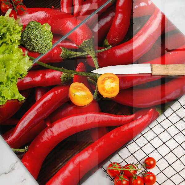 Panel ochronny do kuchni Ostre chili papryki