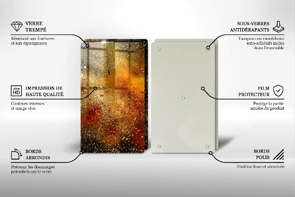 Osłona ściany przy kuchence gazowej Kolorowe przyprawy