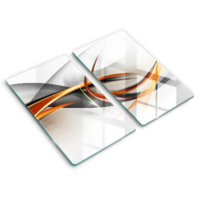 Osłona ściany przy kuchence gazowej Nowoczesne kształty