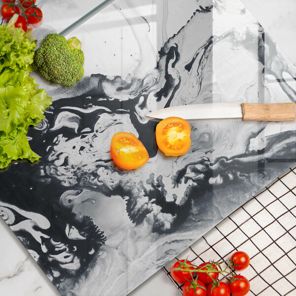 Osłona ściany przy kuchence gazowej Abstrakcja tusz