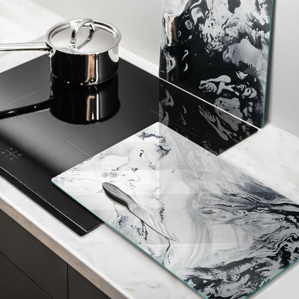 Osłona ściany przy kuchence gazowej Abstrakcja tusz