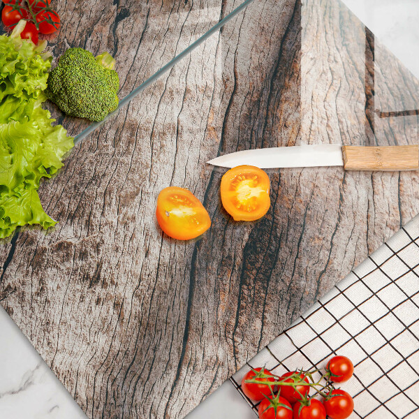 Osłona ściany przy kuchence gazowej Struktura drewna