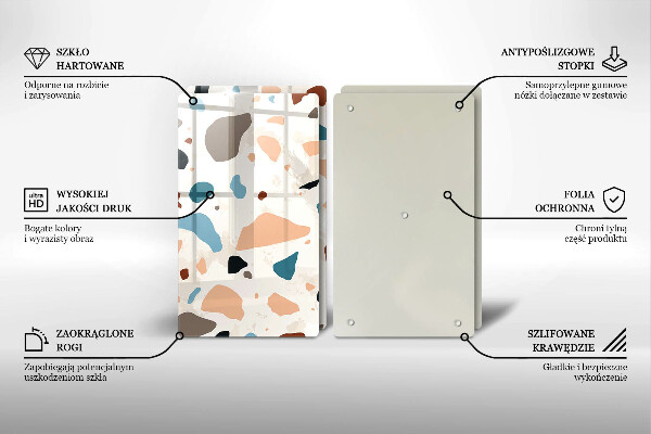 Osłona ściany przy kuchence gazowej Kamień ozdobny gres