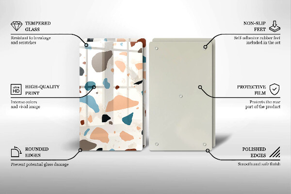 Osłona ściany przy kuchence gazowej Kamień ozdobny gres