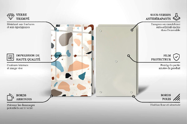 Osłona ściany przy kuchence gazowej Kamień ozdobny gres