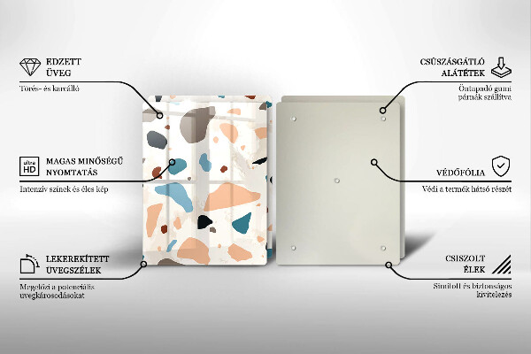 Osłona ściany przy kuchence gazowej Kamień ozdobny gres