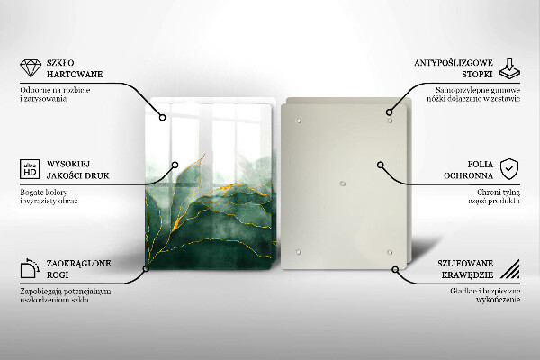 Osłona ściany przy kuchence gazowej Abstrakcja natura