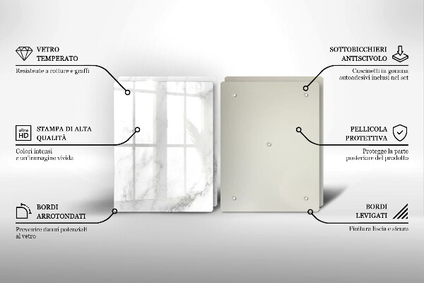 Osłona ściany przy kuchence gazowej Nowoczesny marmur
