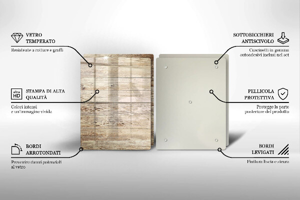 Osłona ściany przy kuchence gazowej Drewniane deski