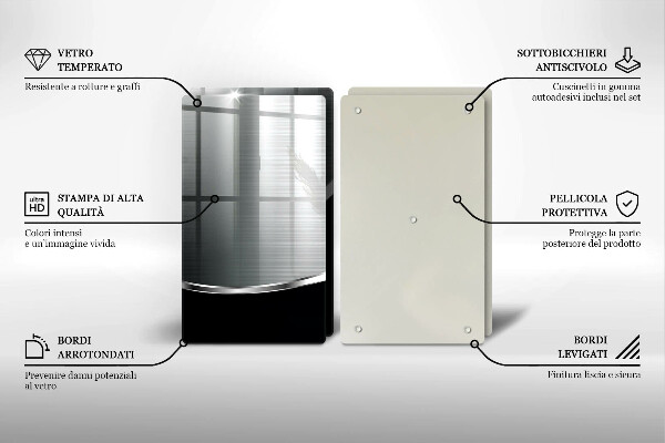 Osłona ściany przy kuchence gazowej Abstrakcja z metalem