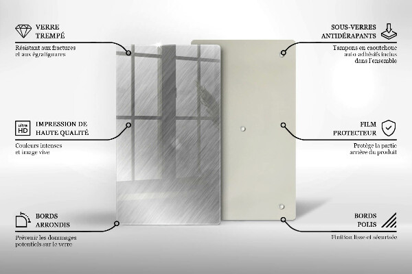Osłona ściany przy kuchence gazowej Tło tekstura metal