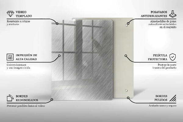 Osłona ściany przy kuchence gazowej Tło tekstura metal