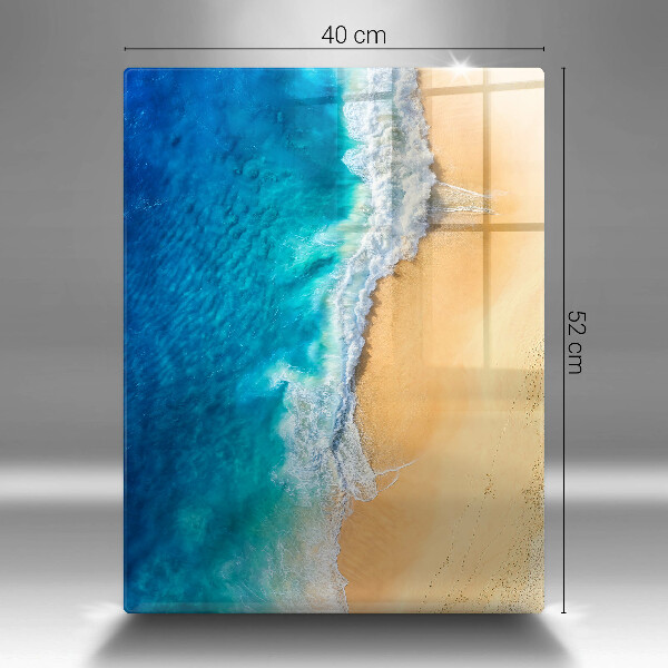 Osłona na ścianę w kuchni Plaża i morze