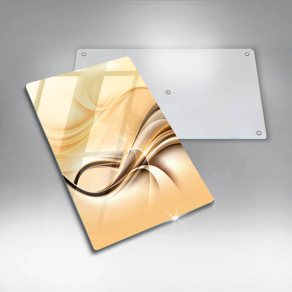 Osłona ściany przy kuchence gazowej Abstrakcja dym