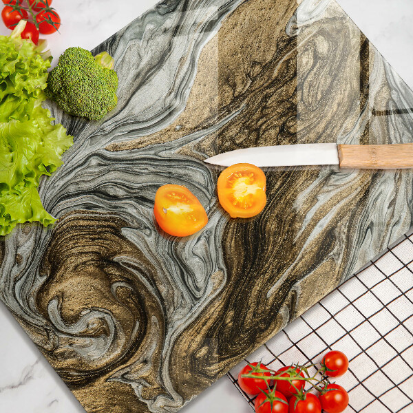 Osłona ściany przy kuchence gazowej Bogata abstrakcja