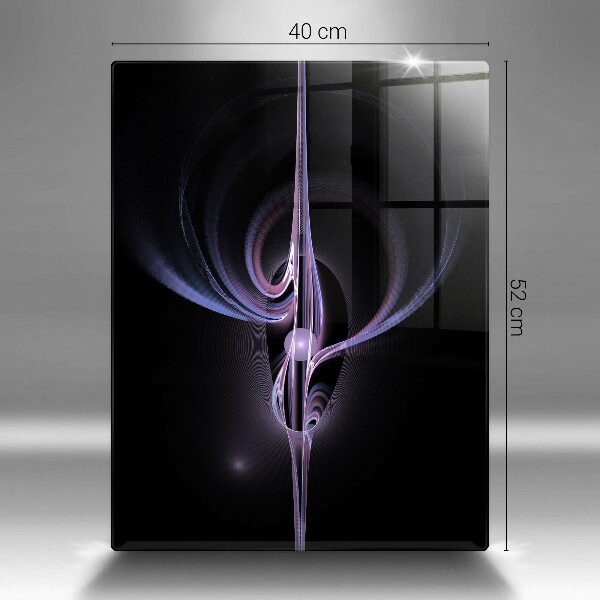 Osłona ściany przy kuchence gazowej Nowoczesna abstrakcja