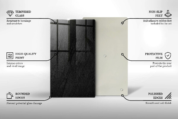 Osłona ściany przy kuchence gazowej skała tekstura