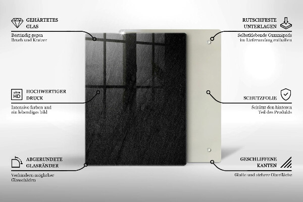 Osłona ściany przy kuchence gazowej skała tekstura