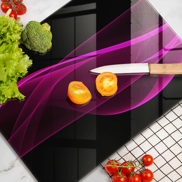 Osłona ściany przy kuchence gazowej Różowa abstrakcja