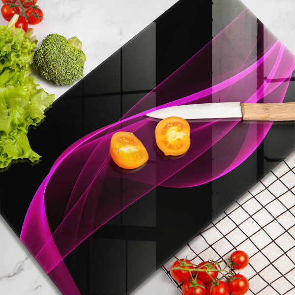 Osłona ściany przy kuchence gazowej Różowa abstrakcja