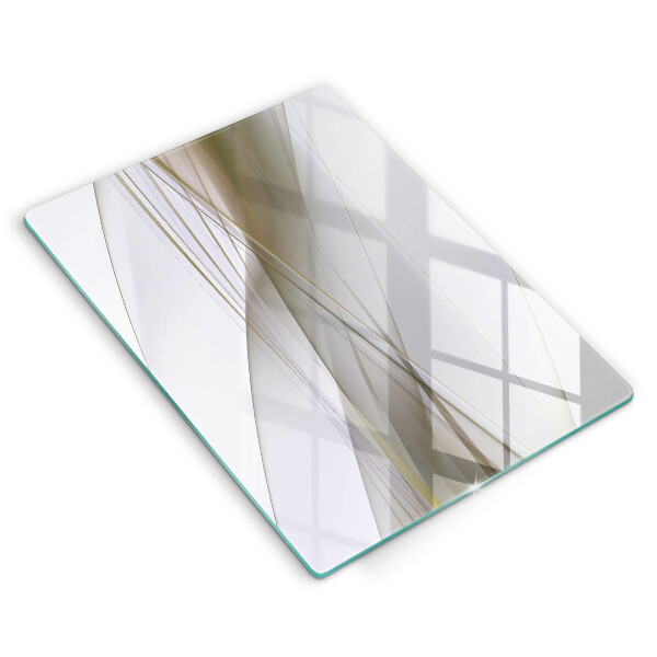 Osłona do kuchni na ścianę Abstrakcja linie design