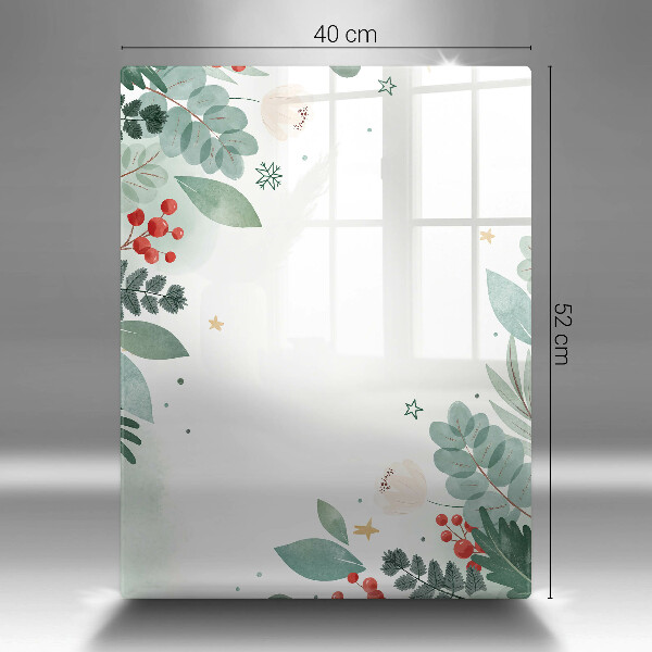 Osłona ściany przy kuchence gazowej Akwarele liście